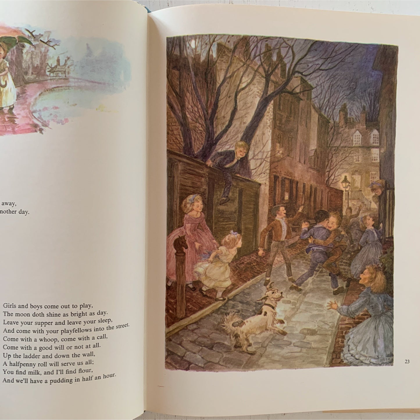 Marguerite de Angeli's Book of Nursery and Mother Goose Rhymes, 1954 Hardcover w/DJ