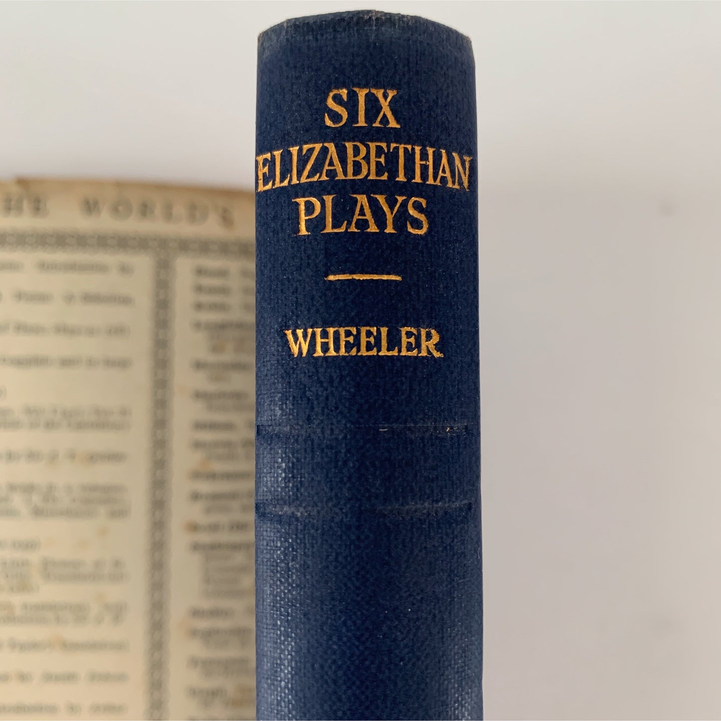 Six Plays by Contemporaries of Shakespeare, 1935 The World's Classics Oxford Press