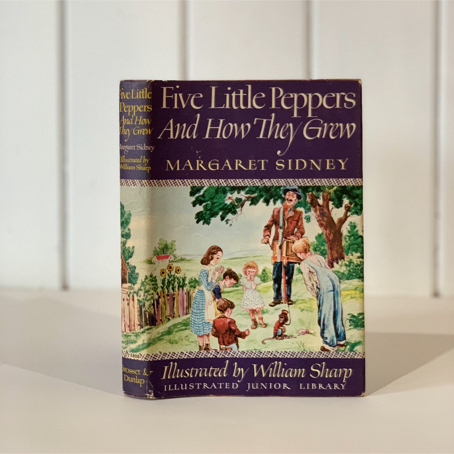 Five Little Peppers and How They Grew, 1975 Illustrated Junior Library Hardcover