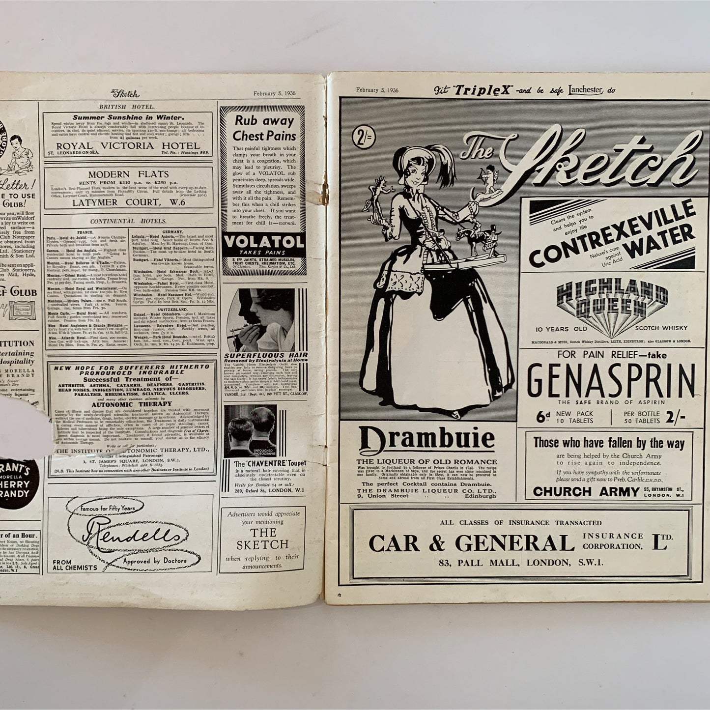 The Sketch Magazine, King George V Funeral Edition, Feb. 5, 1936