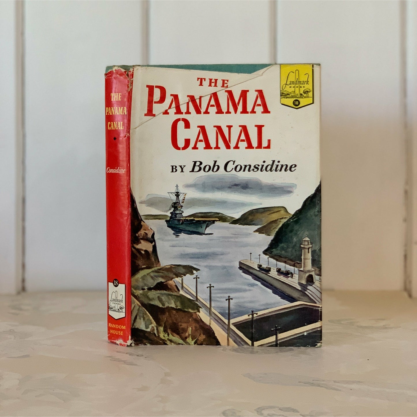 The Panama Canal, Hardcover Landmark Book, 1951