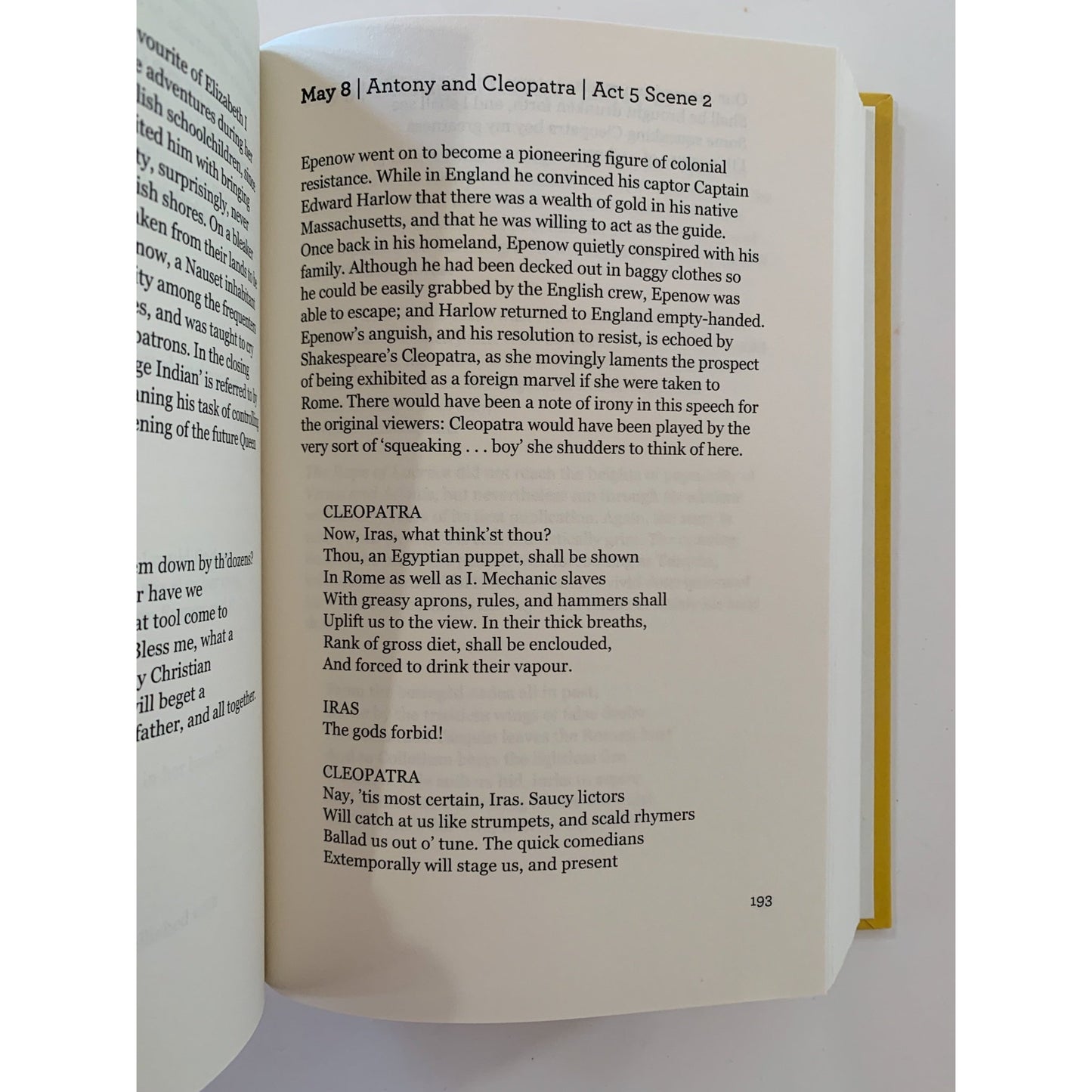 Shakespeare For Every Day of the Year, 2020 Hardcover - Pretty Old Books
