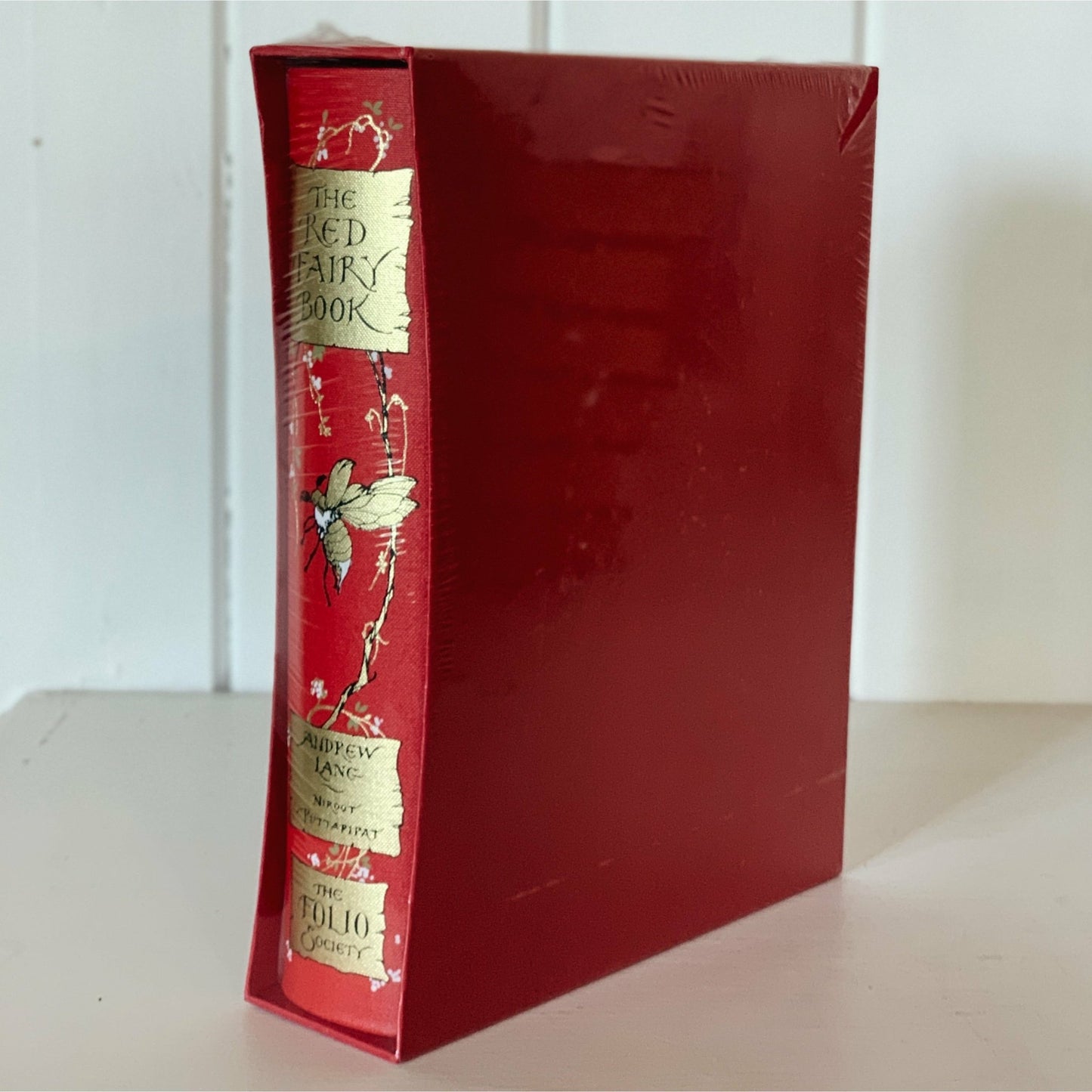 The Red Fairy Book Folio Society Limited Edition Hardcover in Slipcover New Unopened - Pretty Old Books