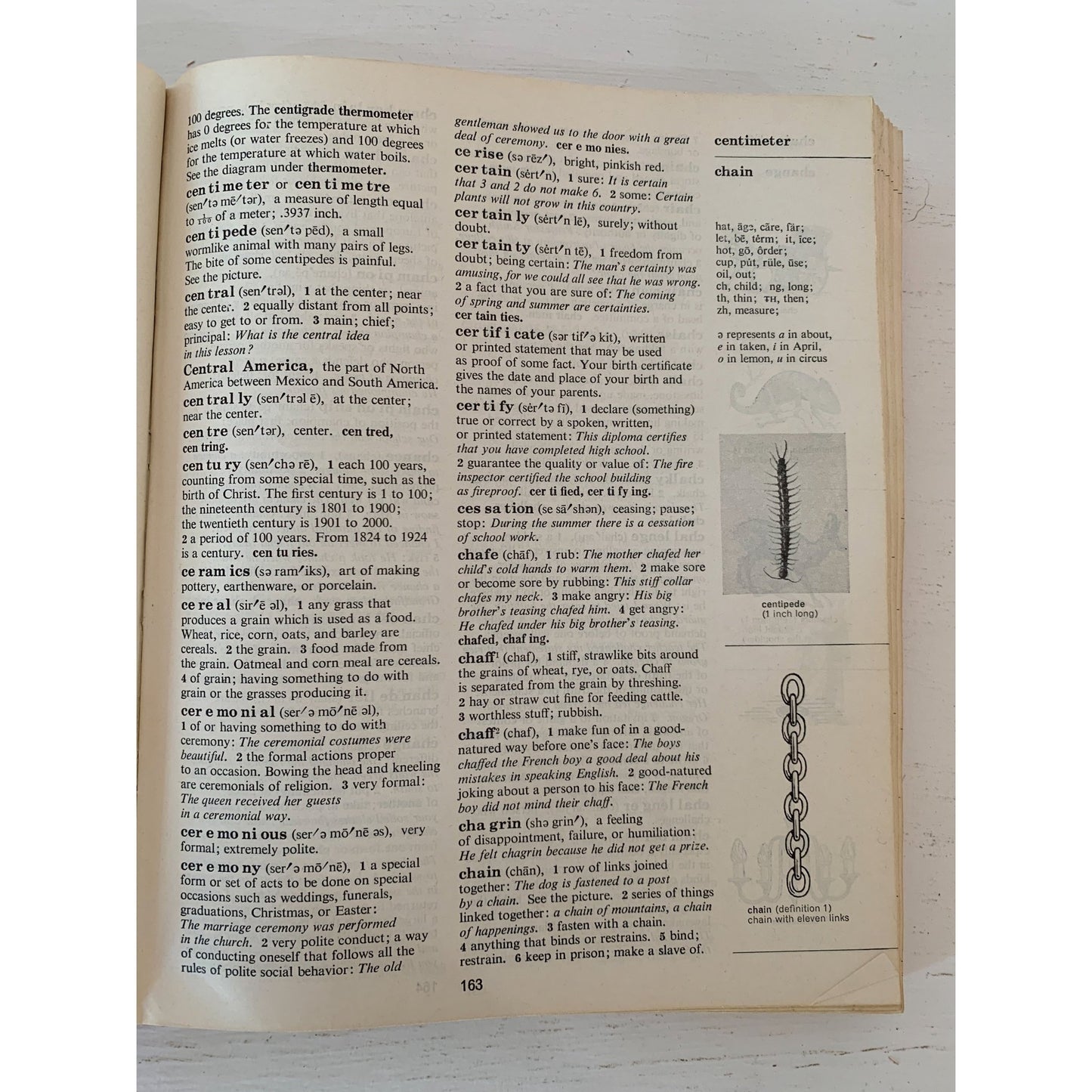 Thorndike Barnhart Beginning Dictionary 1968 Hardcover Illustrated - Pretty Old Books