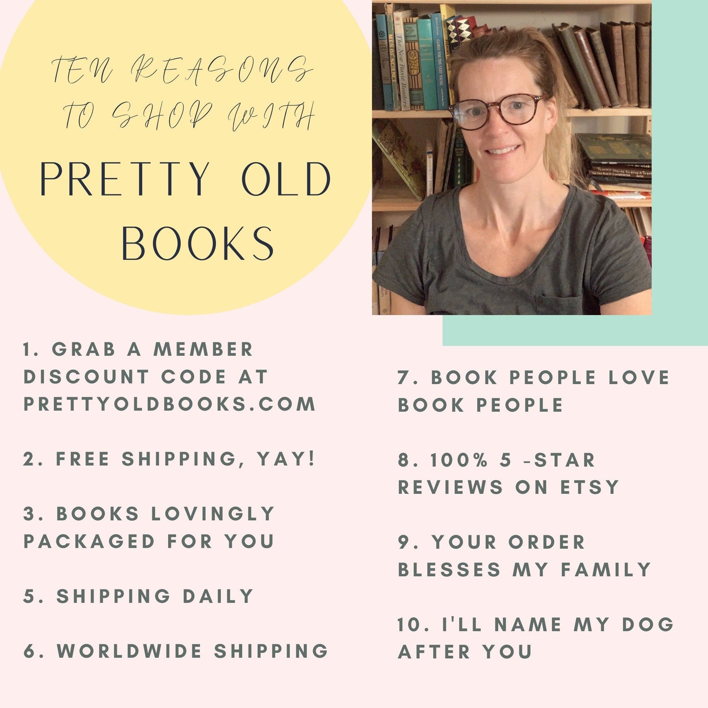 10 reasons to shop Pretty Old Books