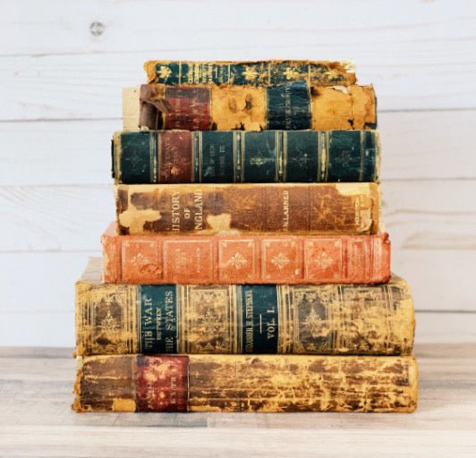 Antique Leather Bound Book Bundles
