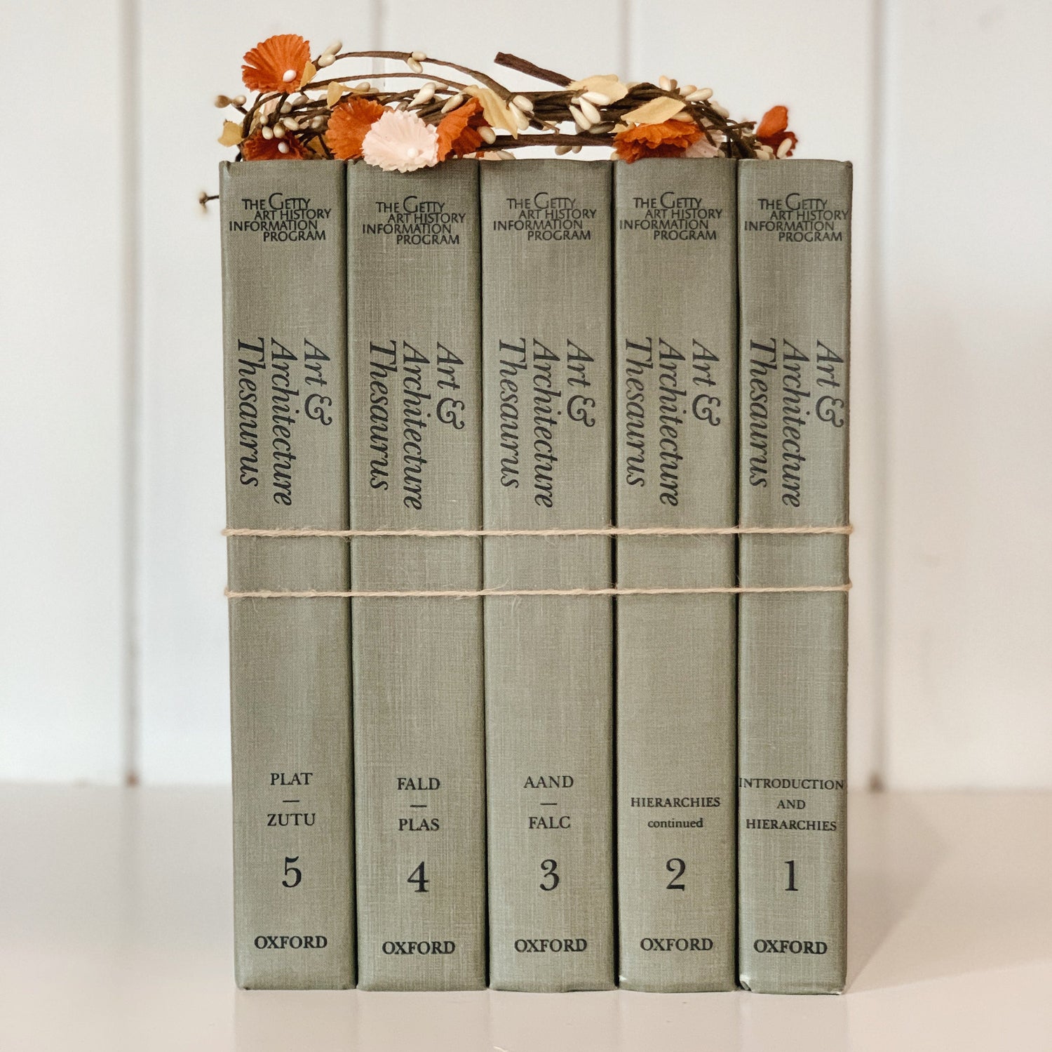 Gray Vintage Book Bundles