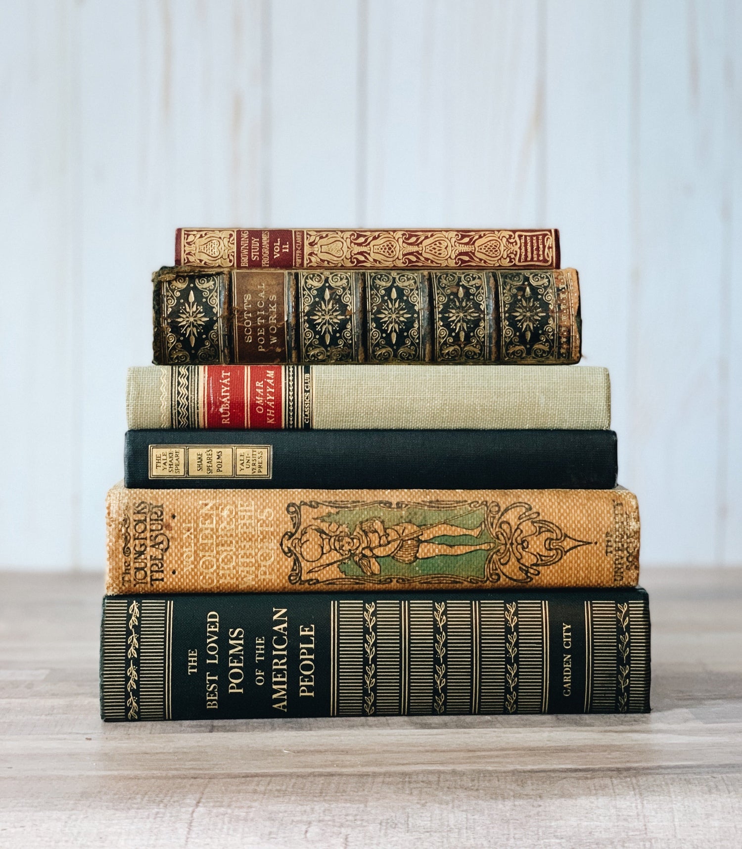 Multi-Color Decorative Books