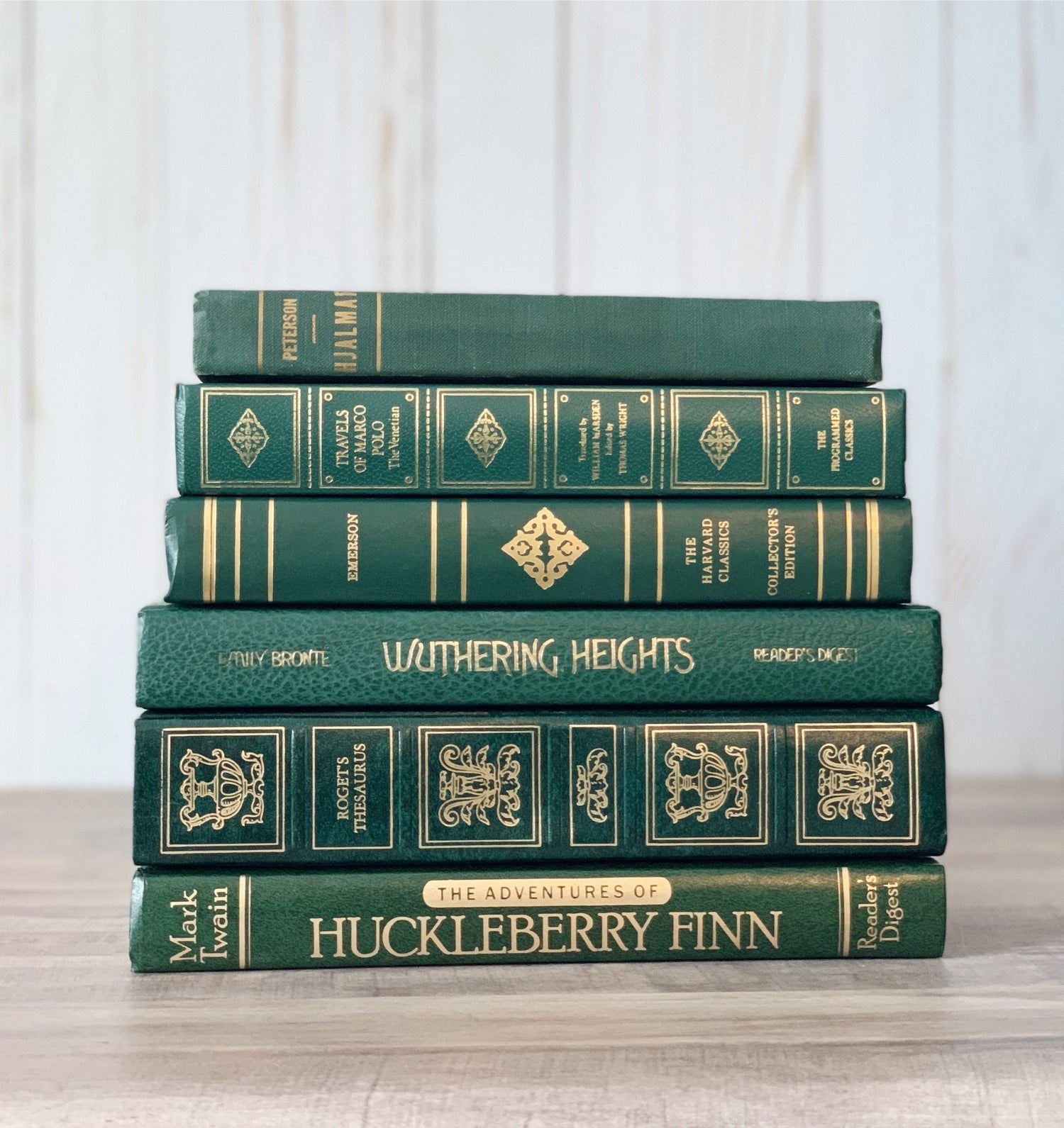 Green Vintage Book Bundles