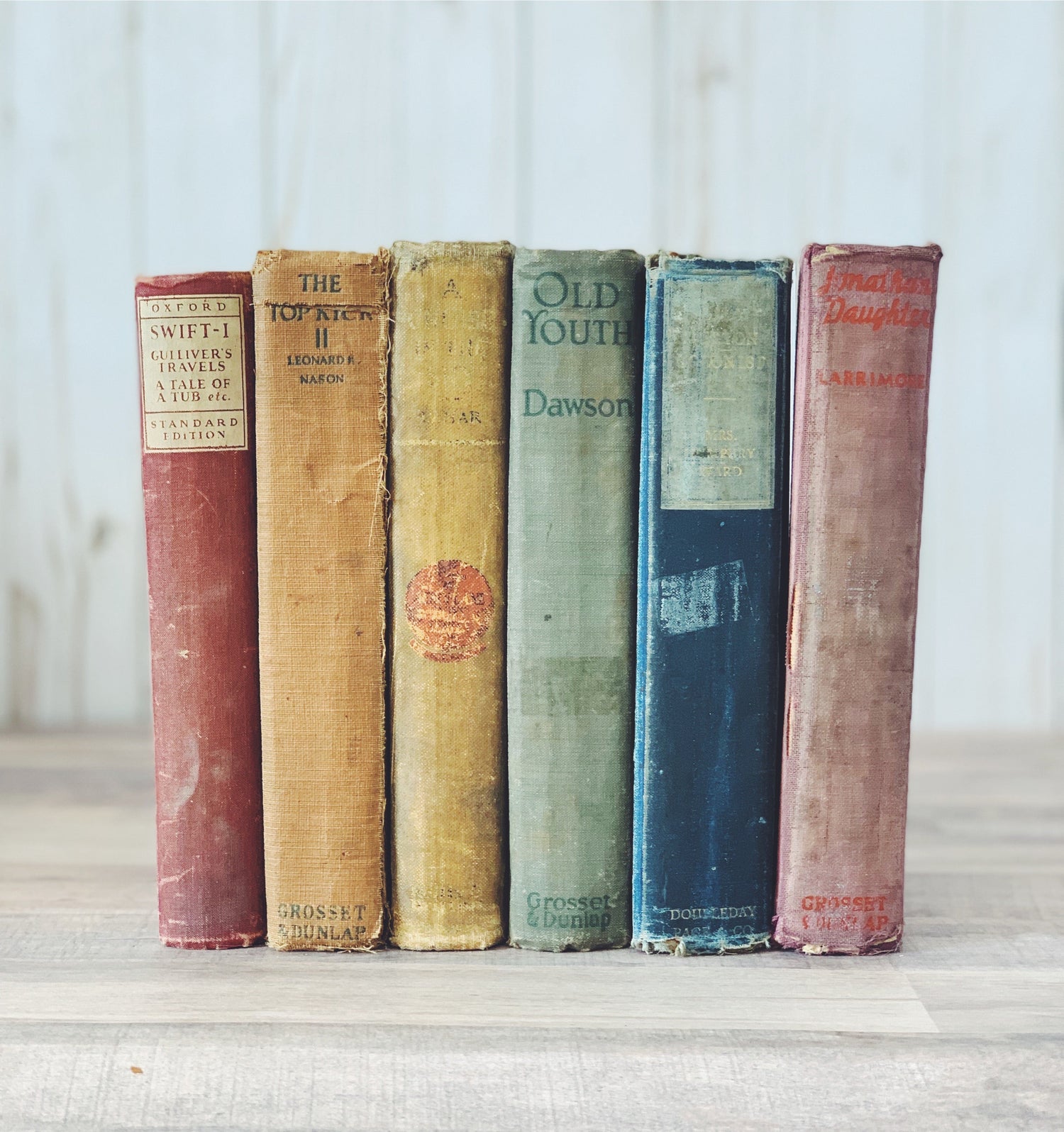 Rainbow Vintage Book Bundles