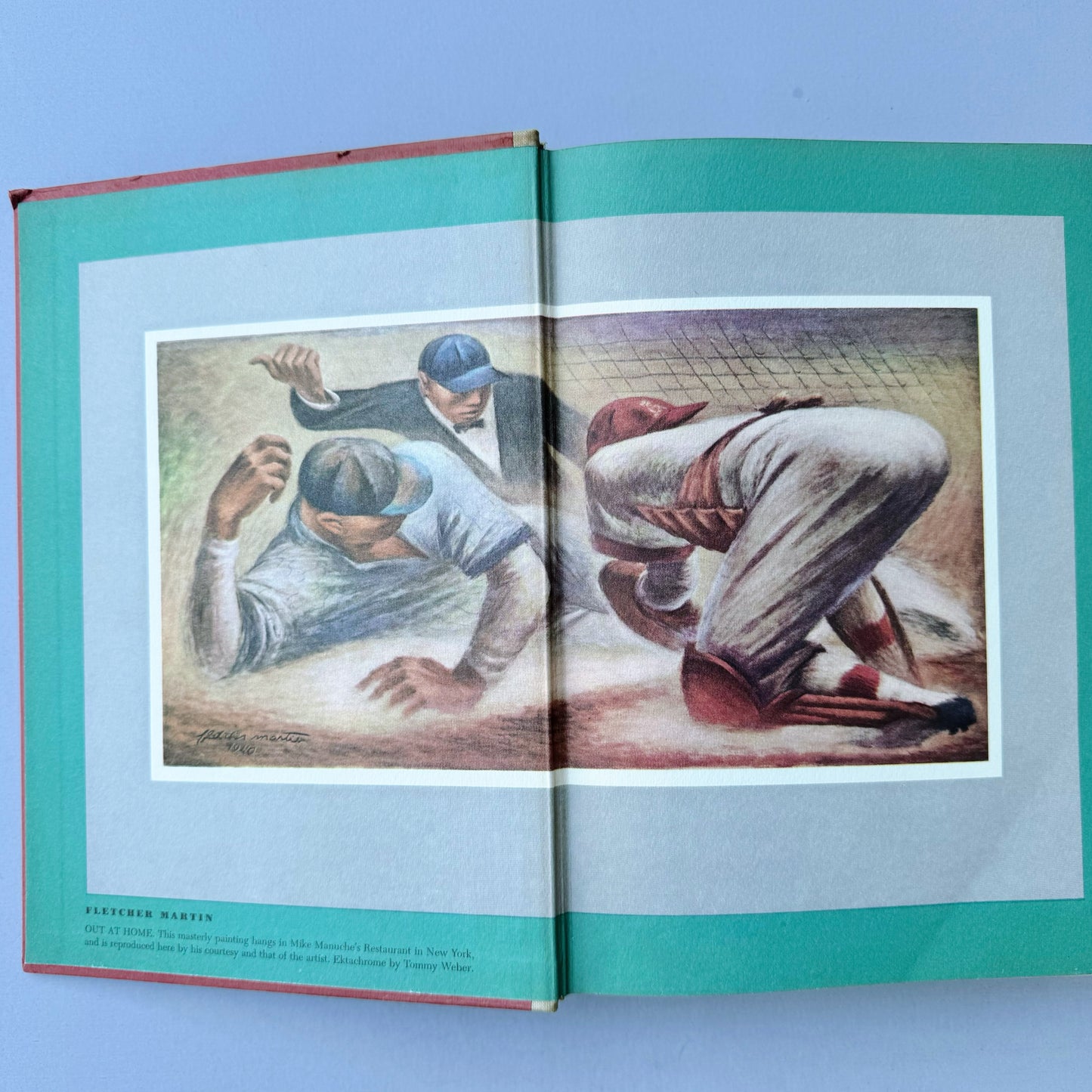 The Fireside Book of Baseball 1956 Vintage Illustrated Hardcover