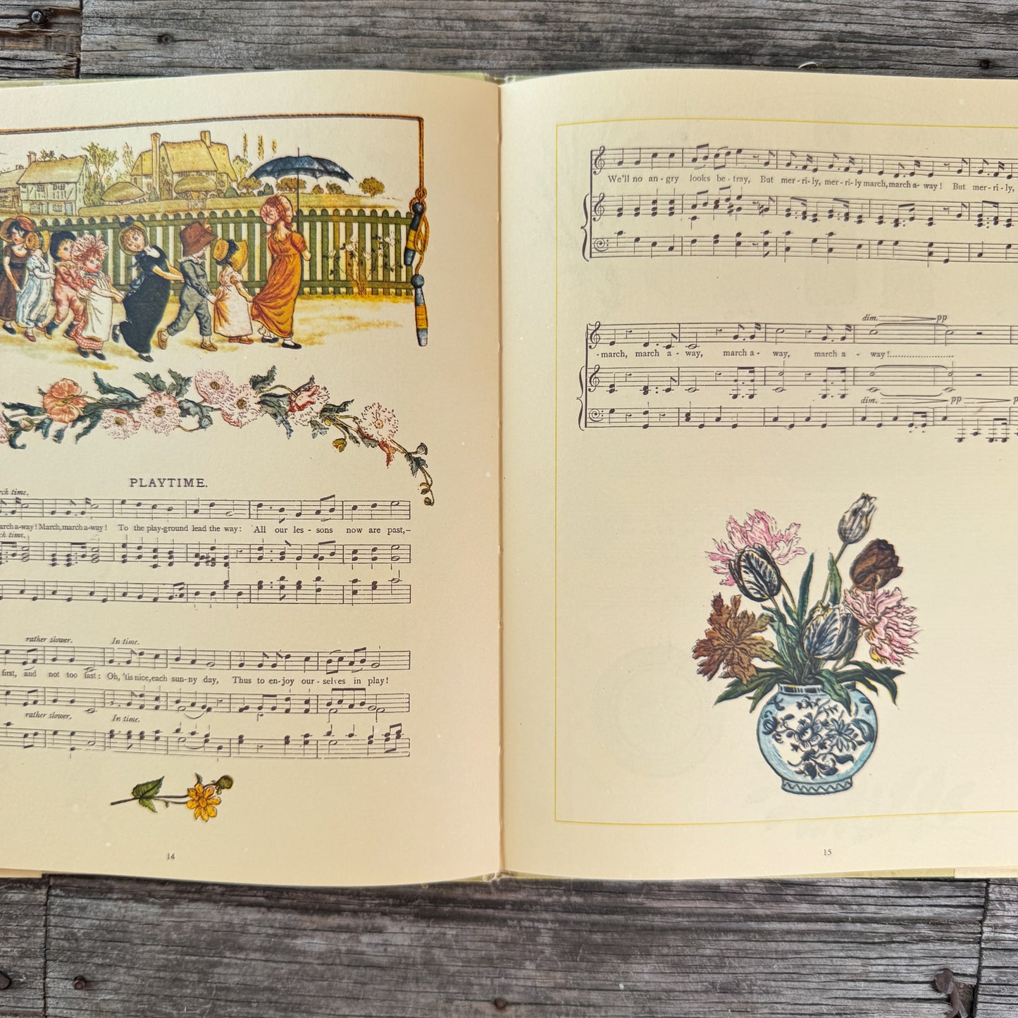 A Day in a Child's Life, Illustrated by Kate Greenaway, Merrimack Publishing Corporation