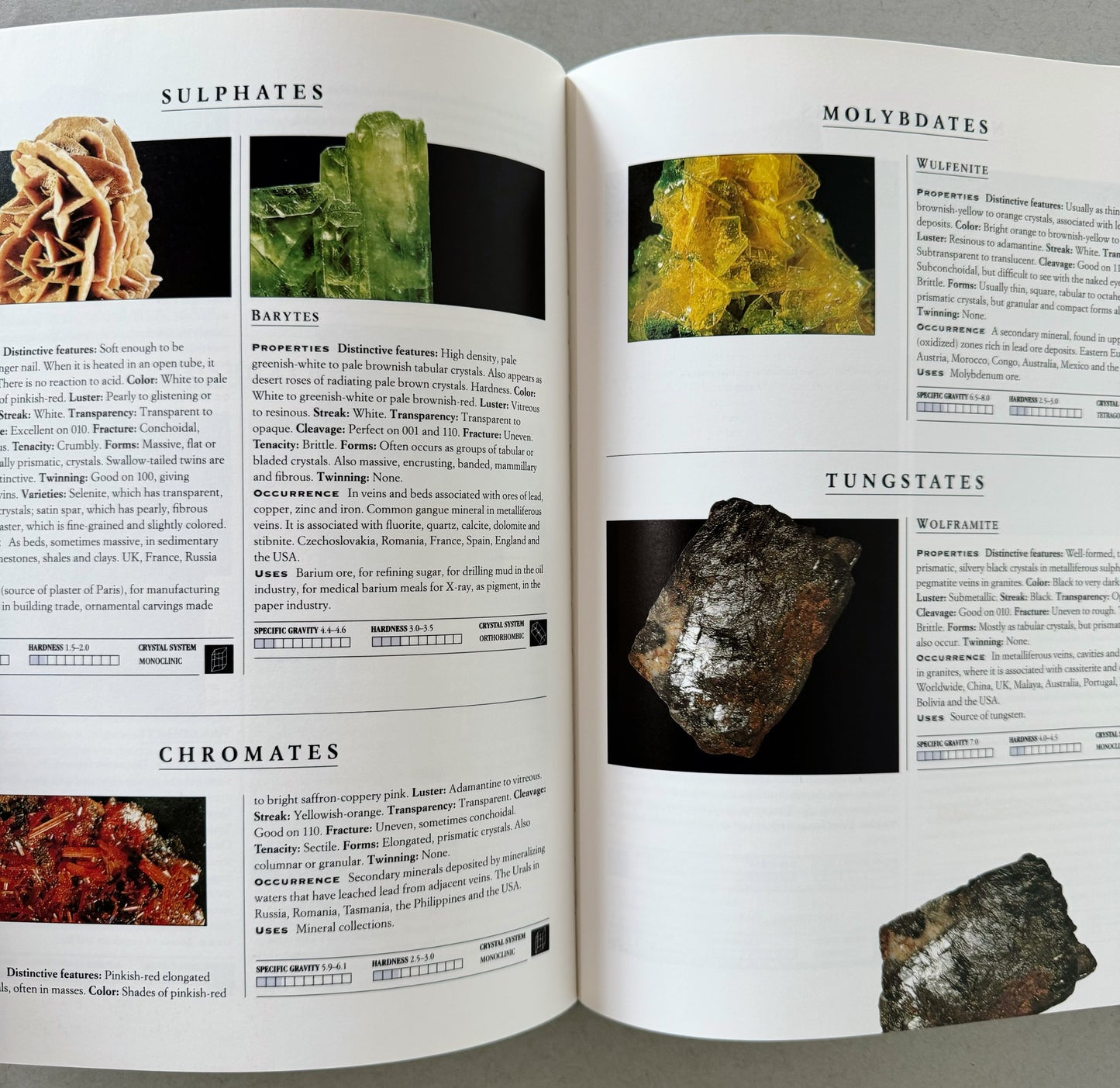 Rocks, Minerals, Gems, Crystals, Fossils - The Complete Collector's Companion, 1995 Hardcover