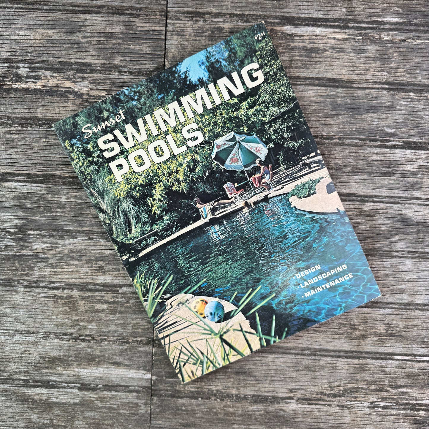 Sunset Swimming Pools, Sunset Magazine, 1974