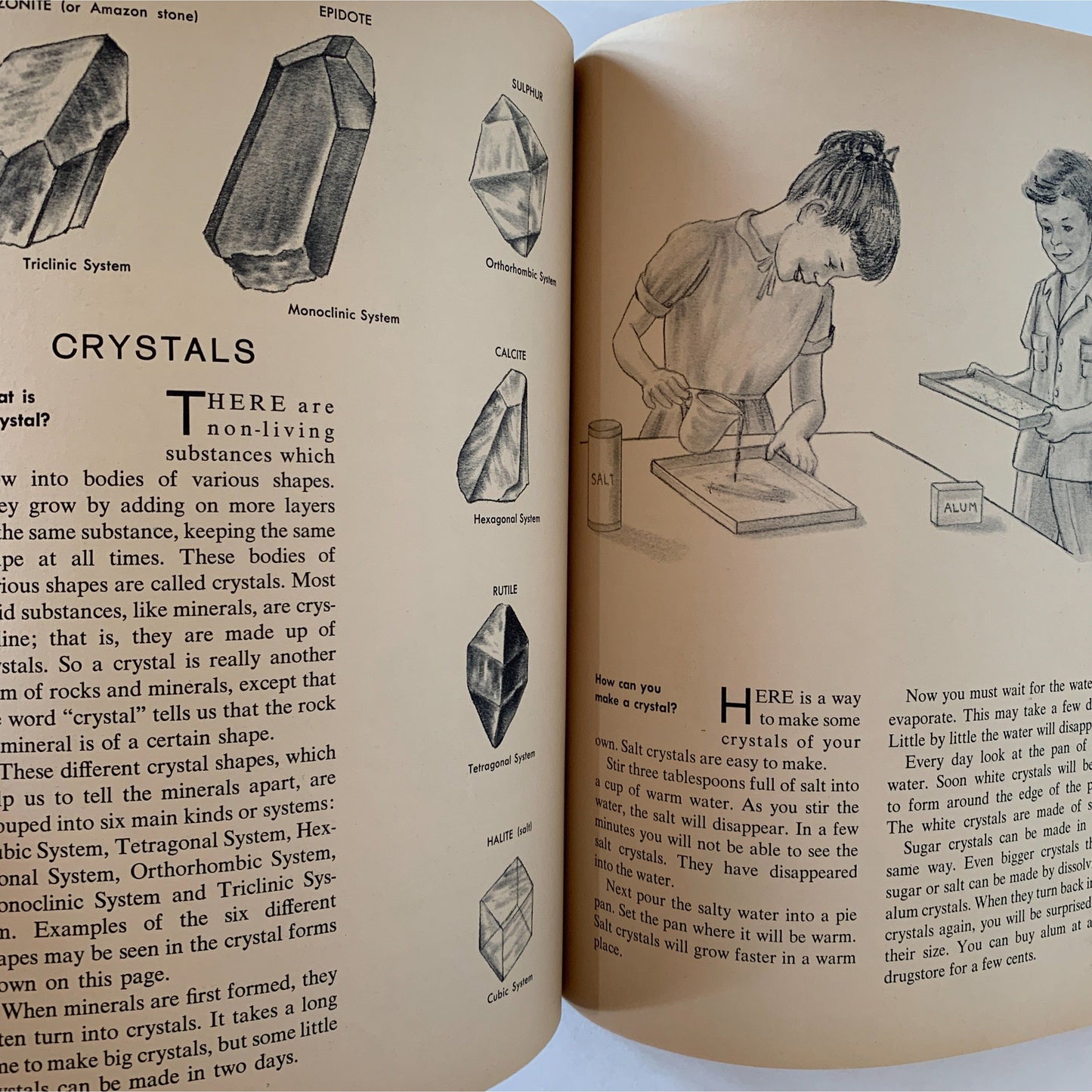 The How and Why Wonder Book of Rocks and Minerals, 1960