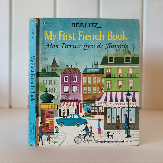 Berlitz My First French Book for study at school and home, 1965 Hardcover