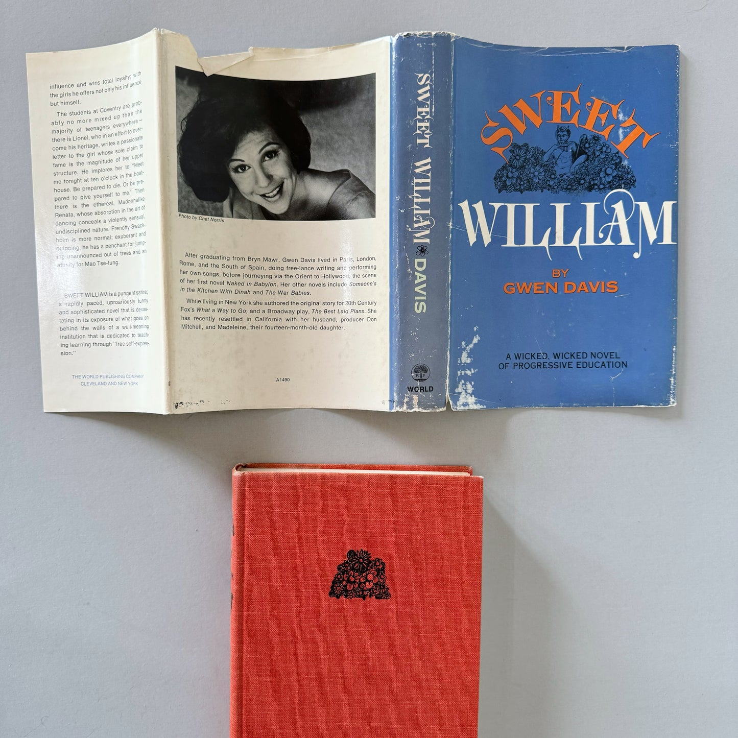 Sweet William, Gwen Davis, First Edition 1967 Hardcover with Dust Jacket