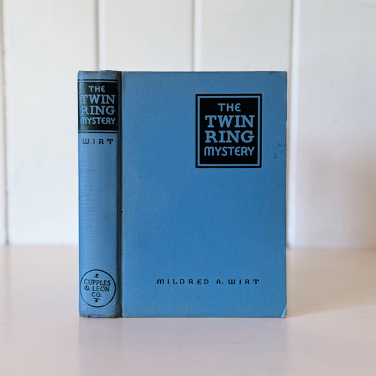 The Twin Ring Mystery, Mildred A. Wirt, 1935 YA Mystery by Nancy Drew Author