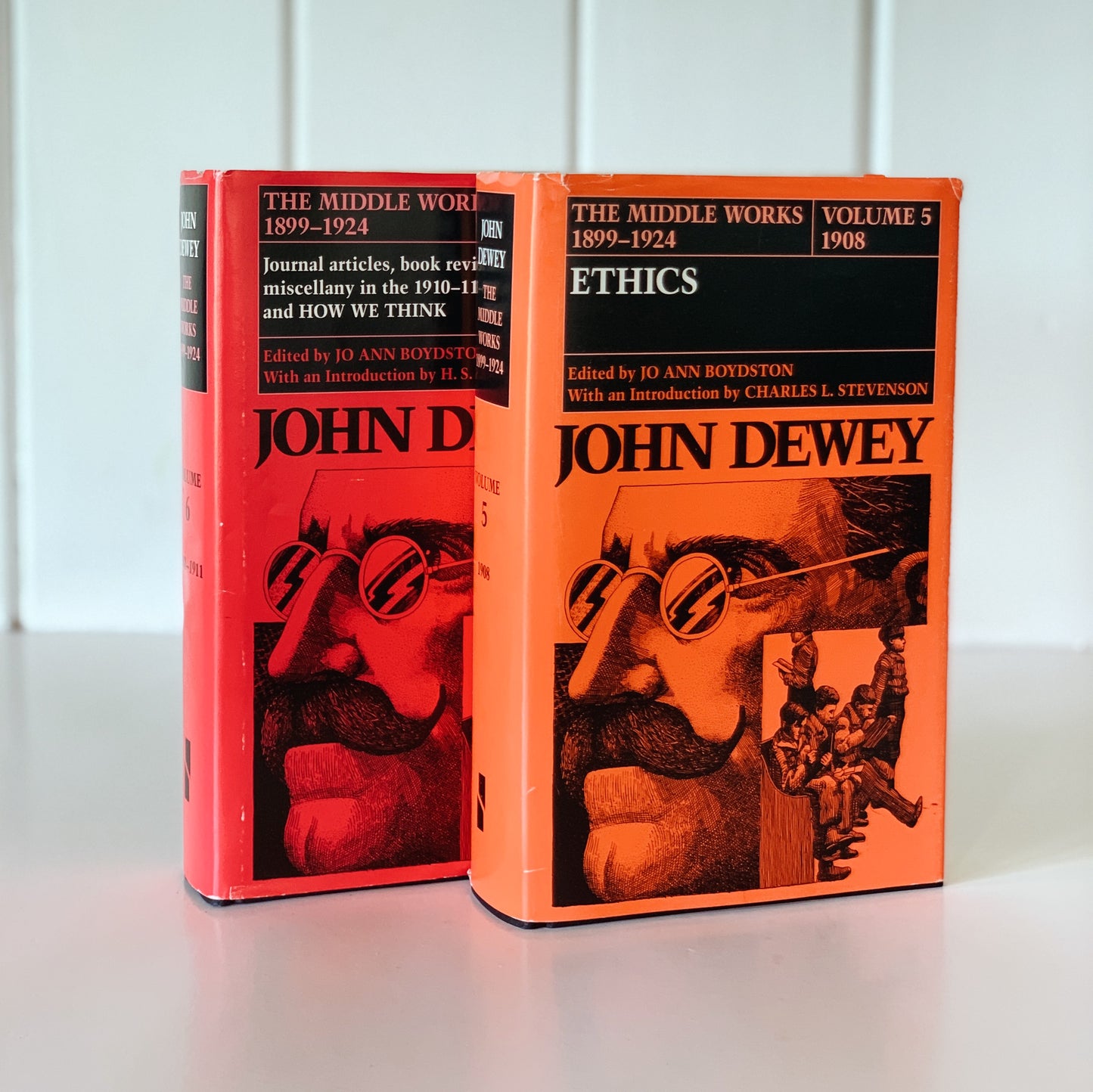 John Dewey, The Middle Works 1899-1924, Volumes 5 and 6, Hardcover, 1978