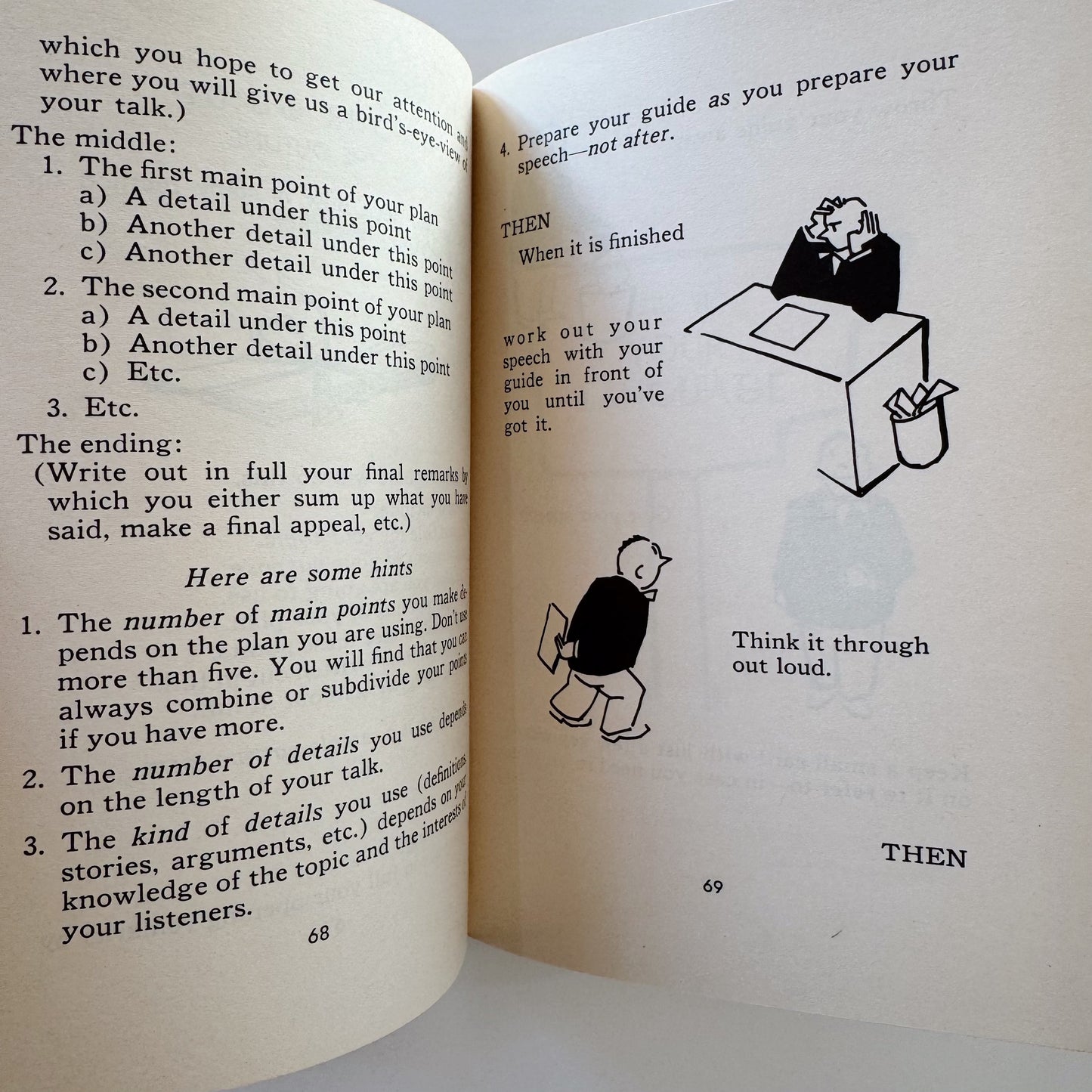 How To Make A Speech and Like It, Illustrated Paperback, 1949