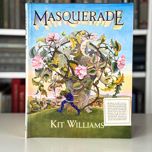 Masquerade, Kit Williams, Children's Puzzle Book, 1981