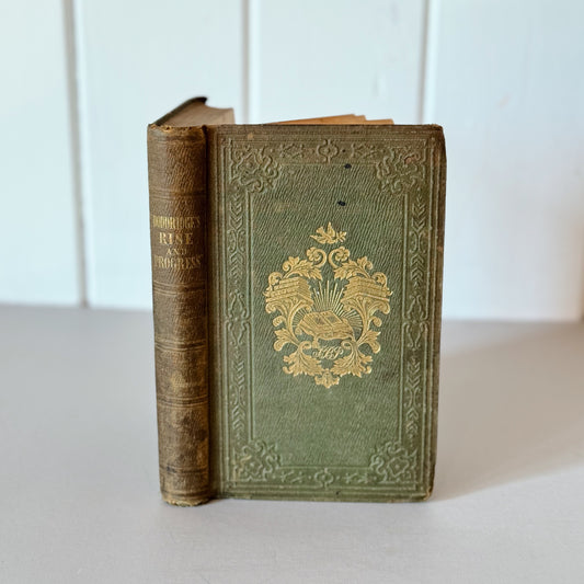 The Rise and Progress of Religion in the Soul, Philip Doddridge, Ornate Antique 1800s Edition