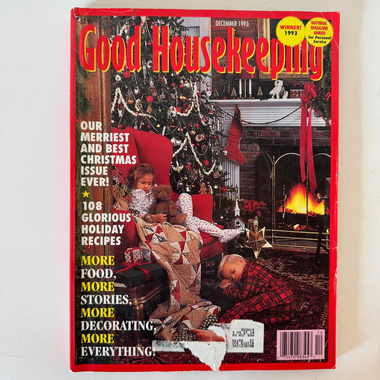 Vintage Holiday Good Housekeeping Magazines, December 1980s, 90s, 2000s - Choose One