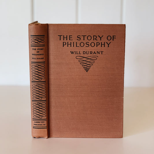 The Story of Philosophy, Will Durant 1943 Hardcover With DJ