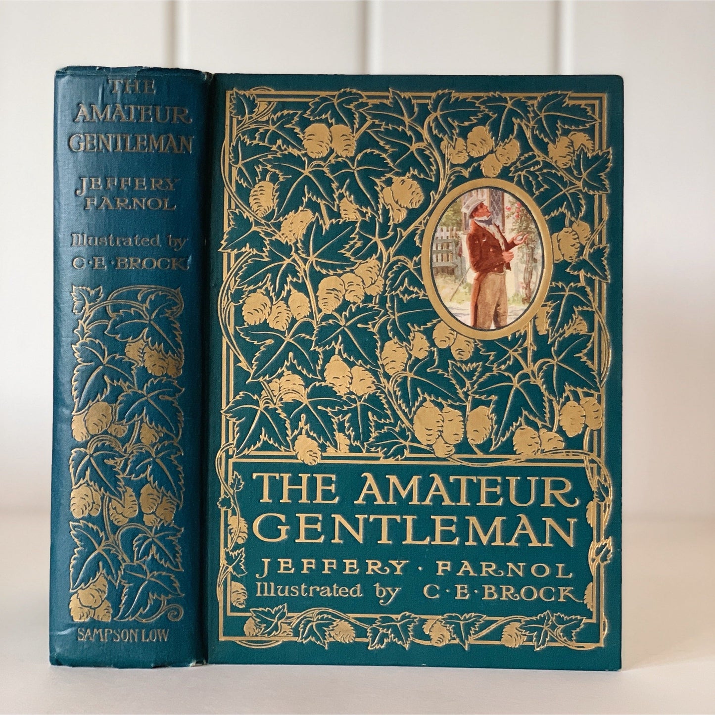 The Amateur Gentleman, Jeffery Farnol, Illustrated Hardcover
