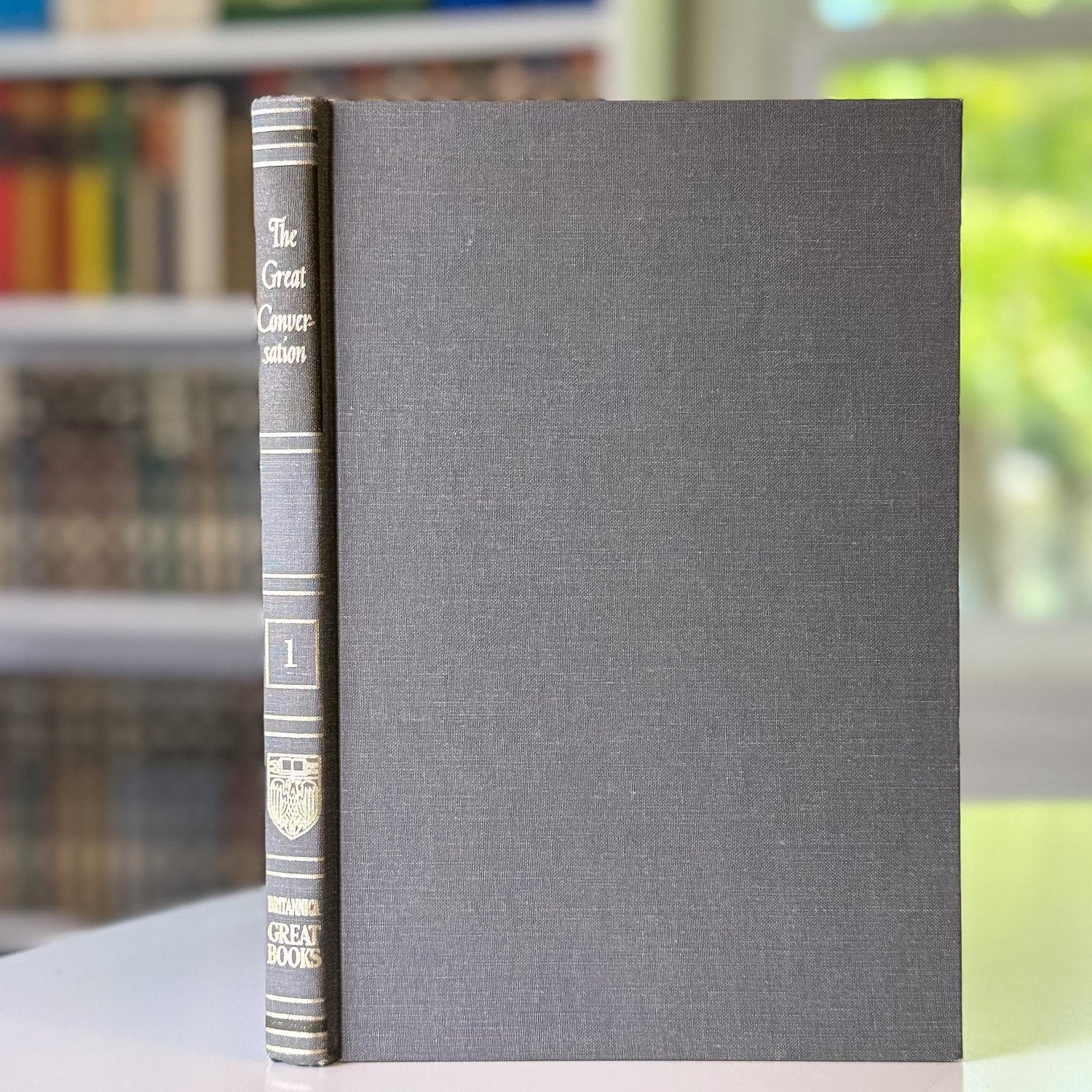 1952 Britannica Great Books of the Western World Set, 54 Volumes, Mid-Century Reference Collection - Pretty Old Books