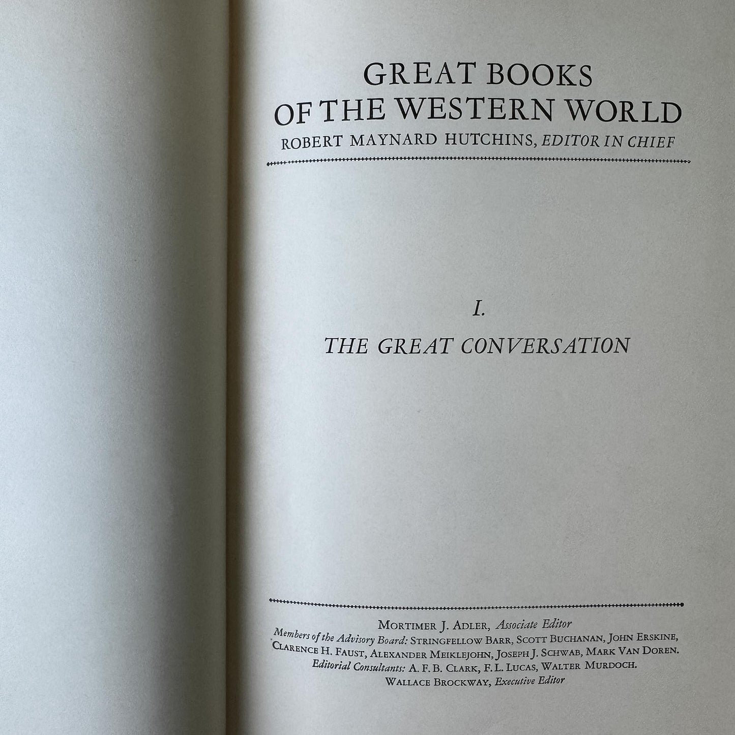 1952 Britannica Great Books of the Western World Set, 54 Volumes, Mid-Century Reference Collection - Pretty Old Books