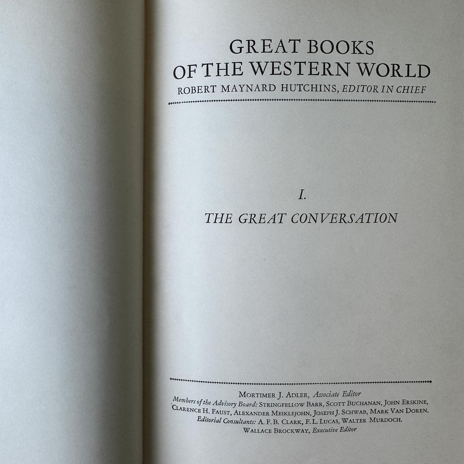 1952 Britannica Great Books of the Western World Set, 54 Volumes, Mid-Century Reference Collection - Pretty Old Books