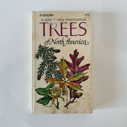 Trees of North America, A Golden Guide Paperback, Vintage 1968