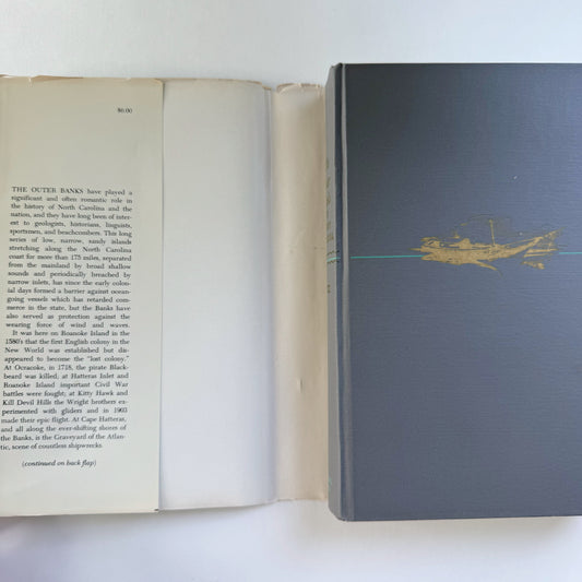 The Outer Banks of North Carolina, David Stick, 1958, SIGNED Hardcover