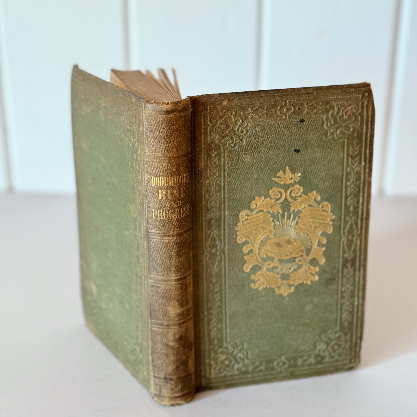 The Rise and Progress of Religion in the Soul, Philip Doddridge, Ornate Antique 1800s Edition