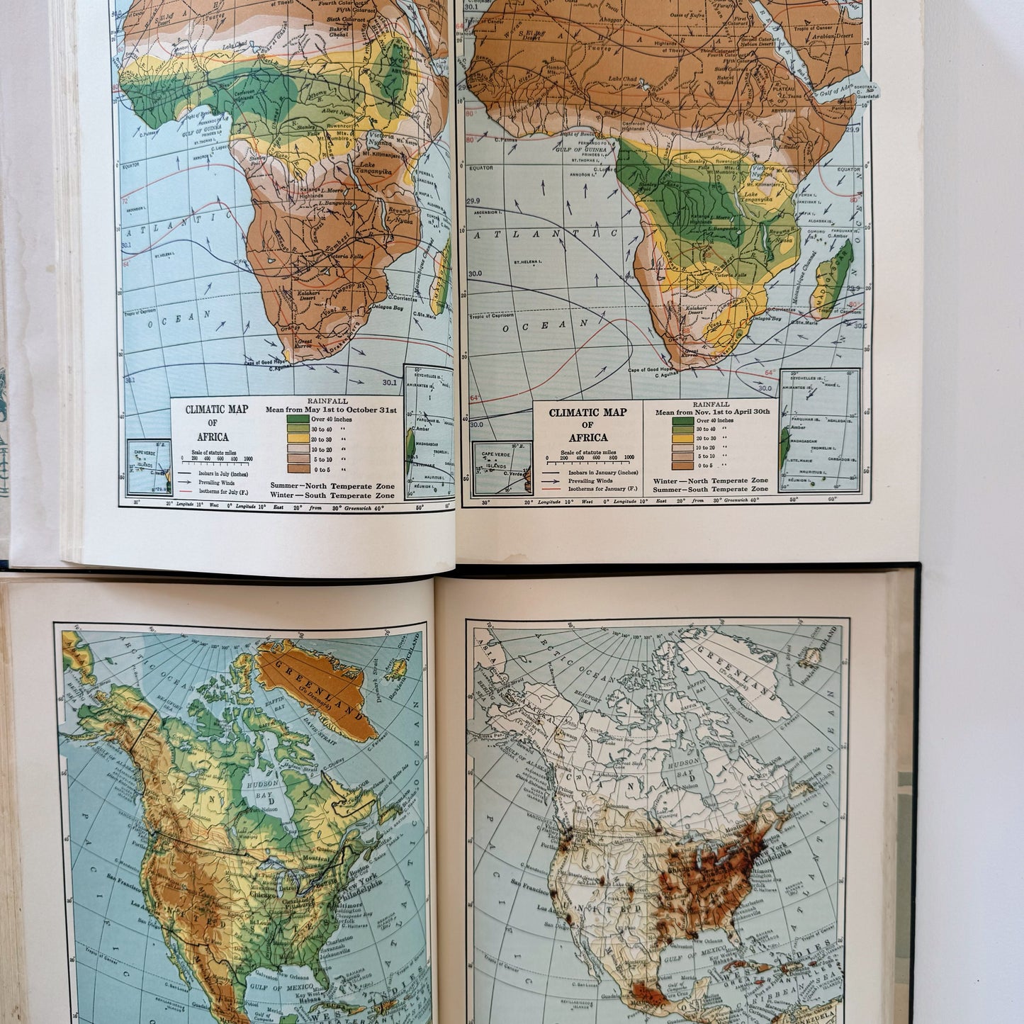 Our World Today, Mid Century Geography School Book Set