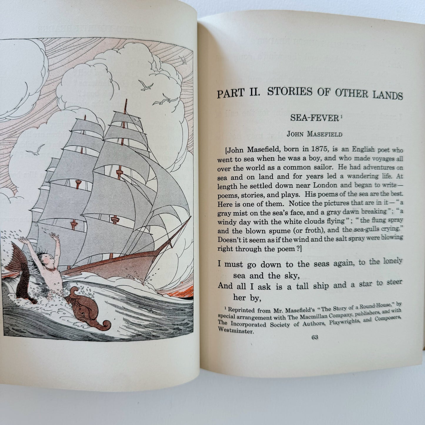 The Field Fourth Reader, 1925 Illustrated English Reader