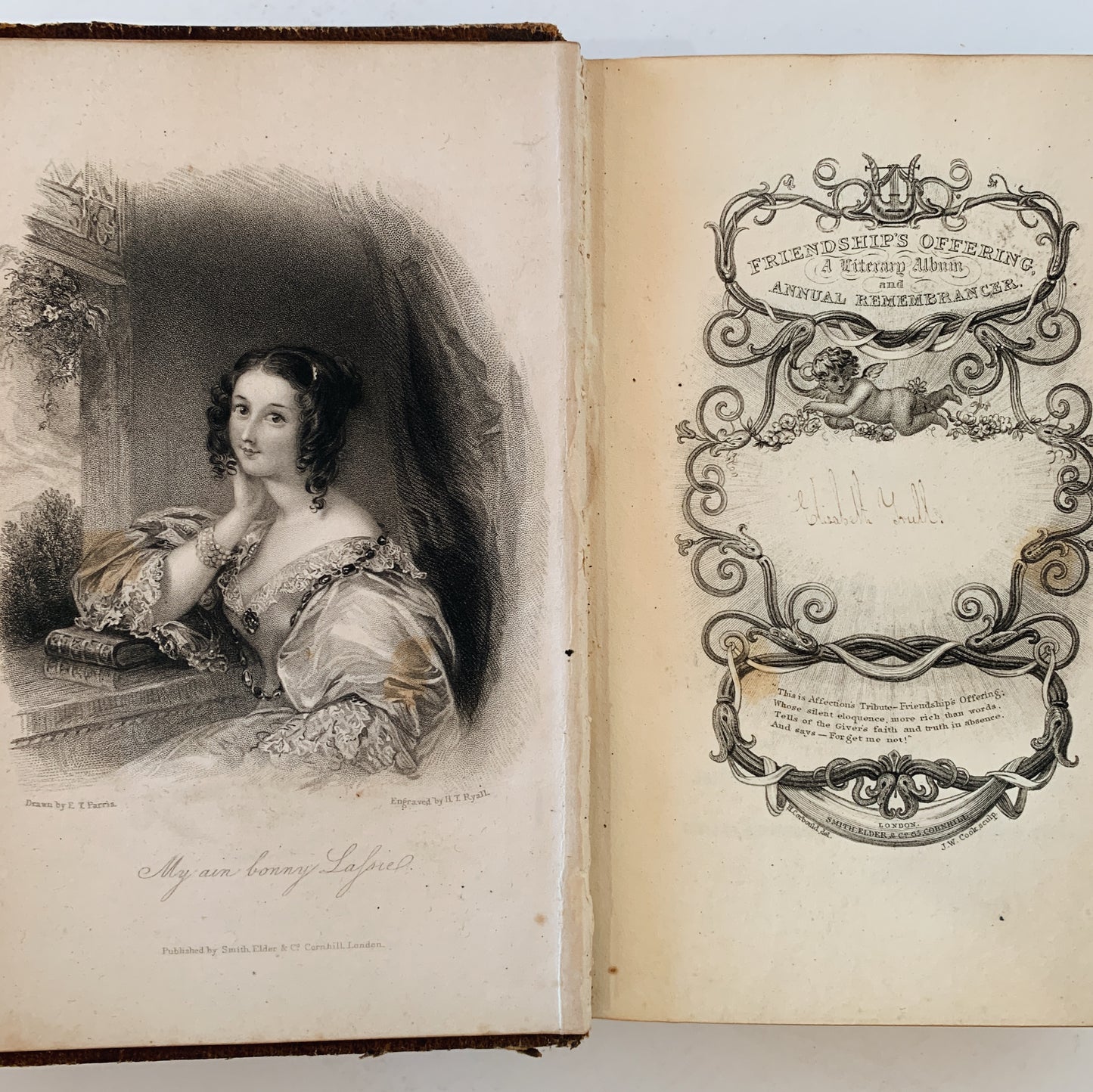 Friendship's Offerings and Winter's Wreath: A Christmas and New Year's Present, 1835, 1838