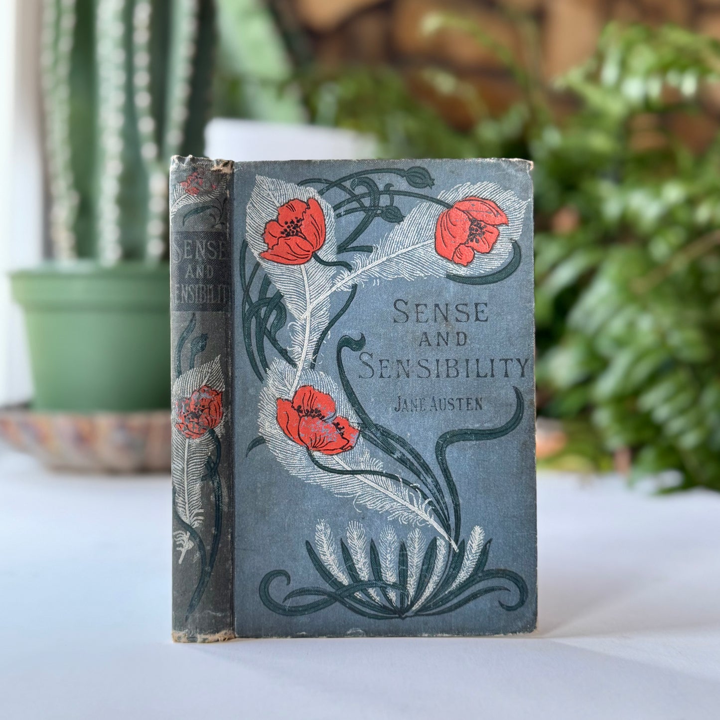 Sense and Sensibility, Antique Floral Hardcover, Ward Lock and Co, New Edition