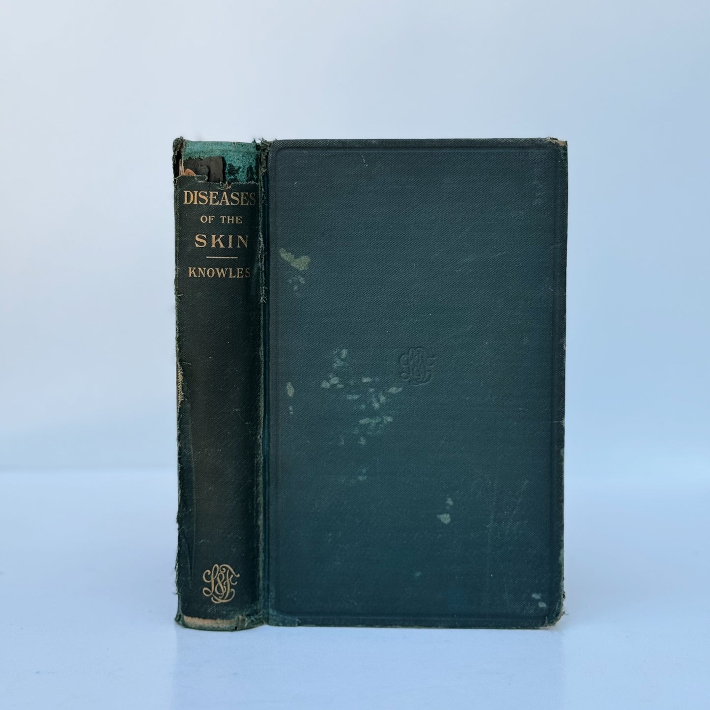 Diseases of the Skin, Antique Medical School Textbook, 1914, Frank Knowles