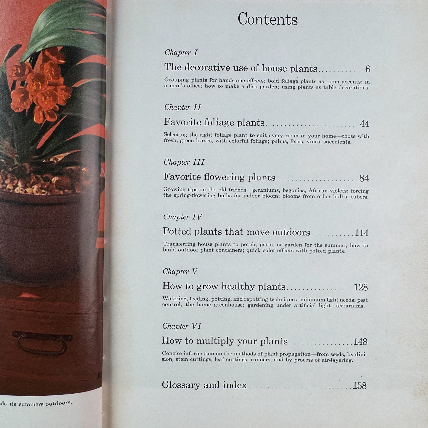 Better Homes and Gardens Houseplants, 1959