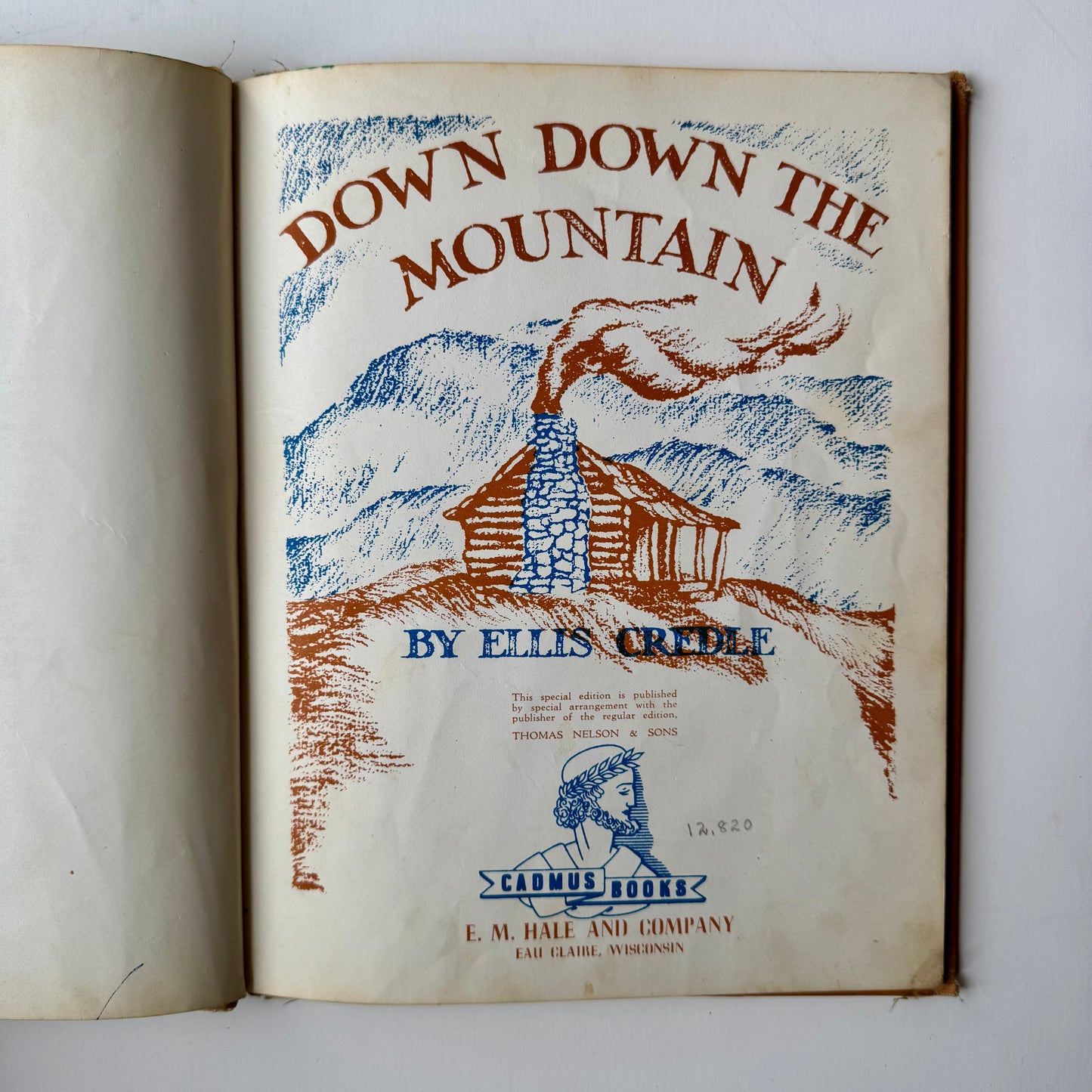 Down Down the Mountain, Ellis Credle, 1934 Hardcover