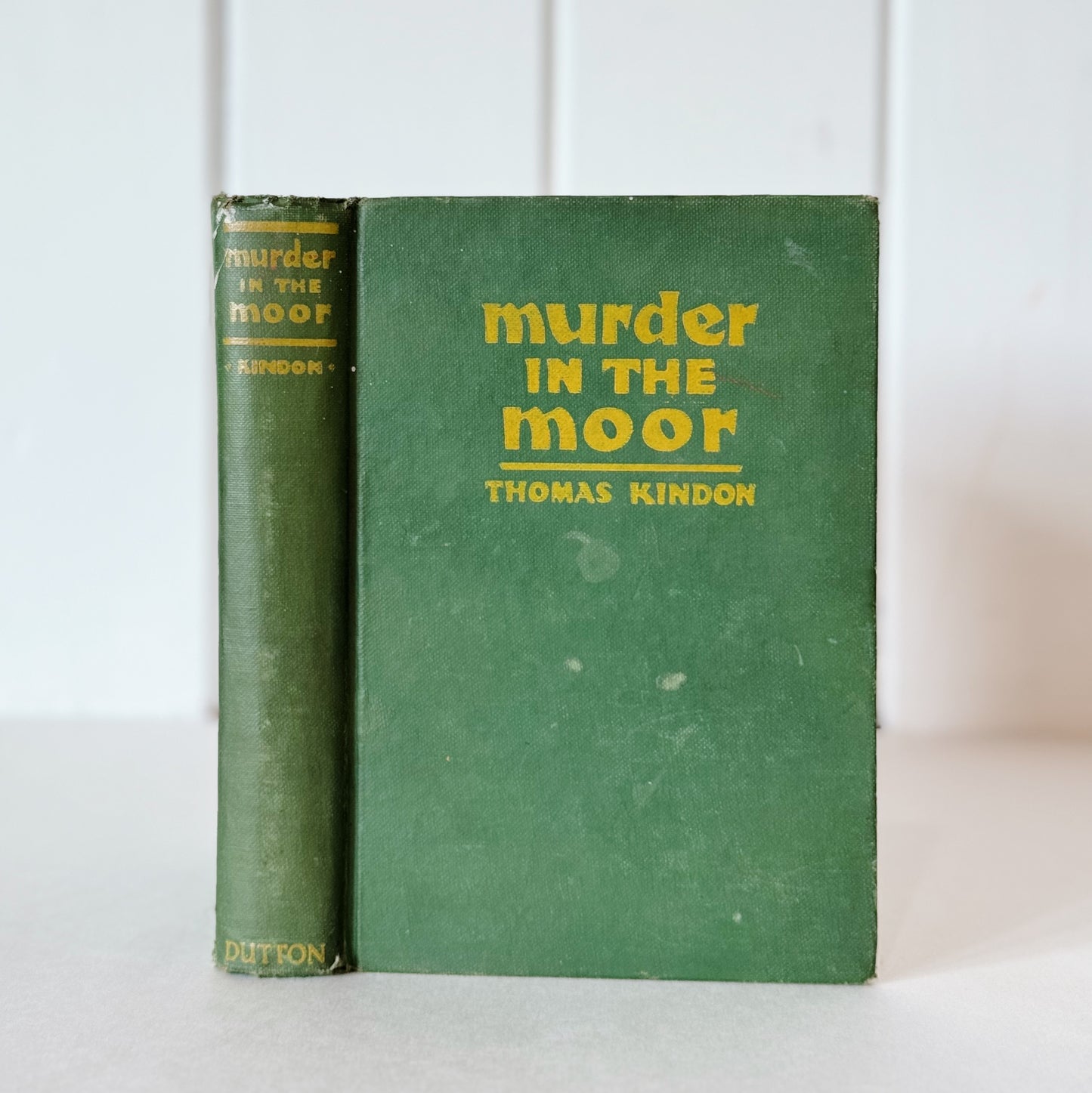 Murder in the Moor, Thomas Kindon, 1929, Hardcover, Rare Book