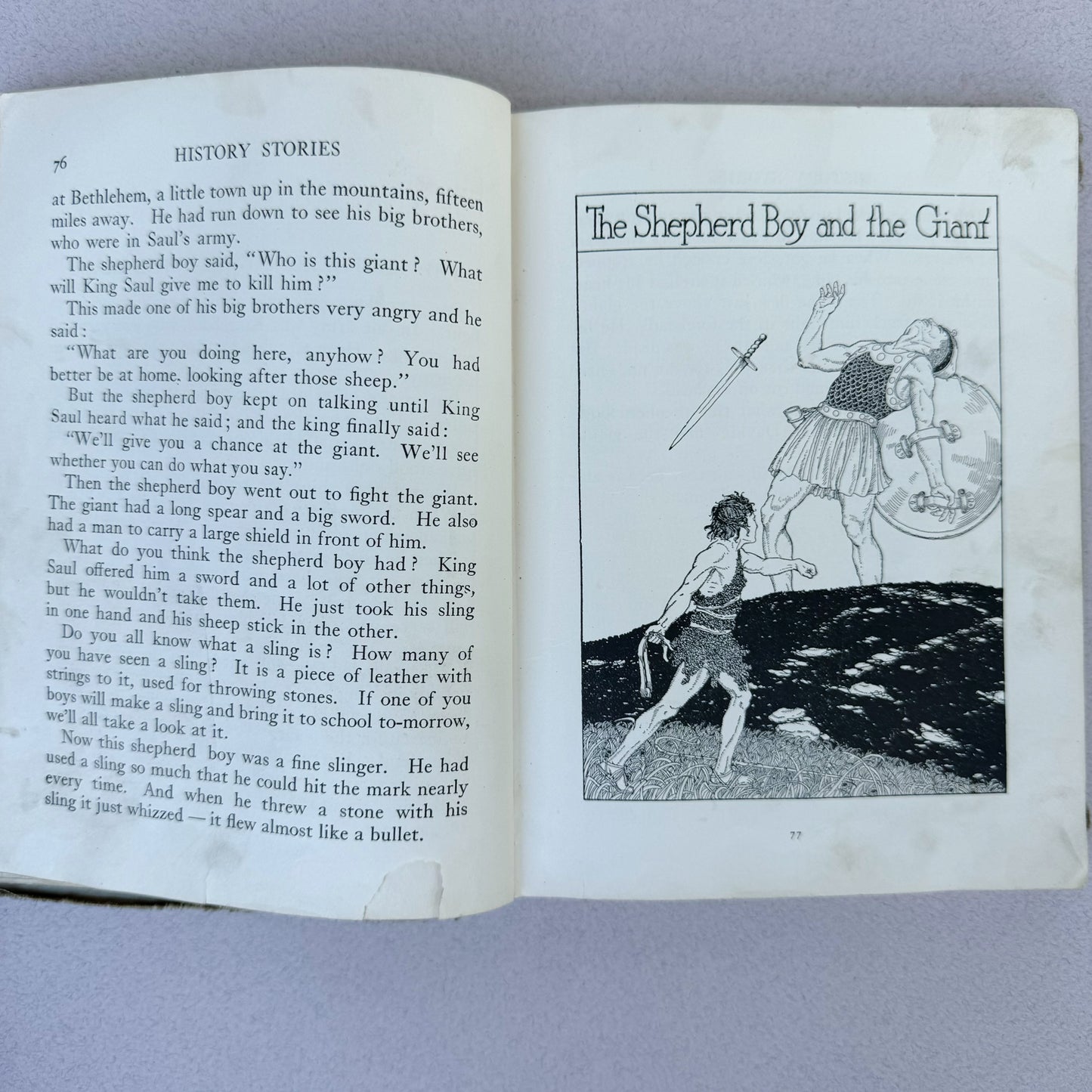 History Stories For Primary Grades, Ohio Edition, Petersham Illustrations, 1929