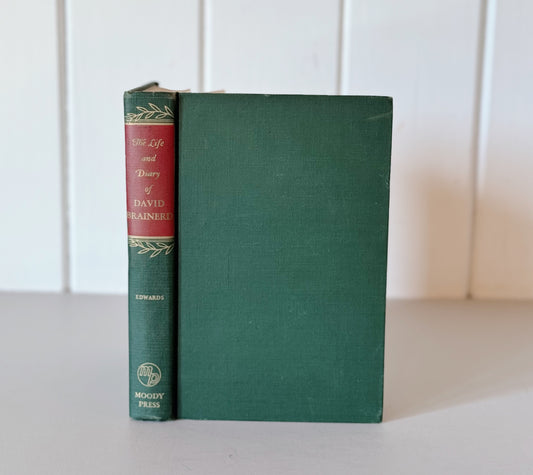 The Life and Diary of David Brainerd - 1949 Moody Press Hardback