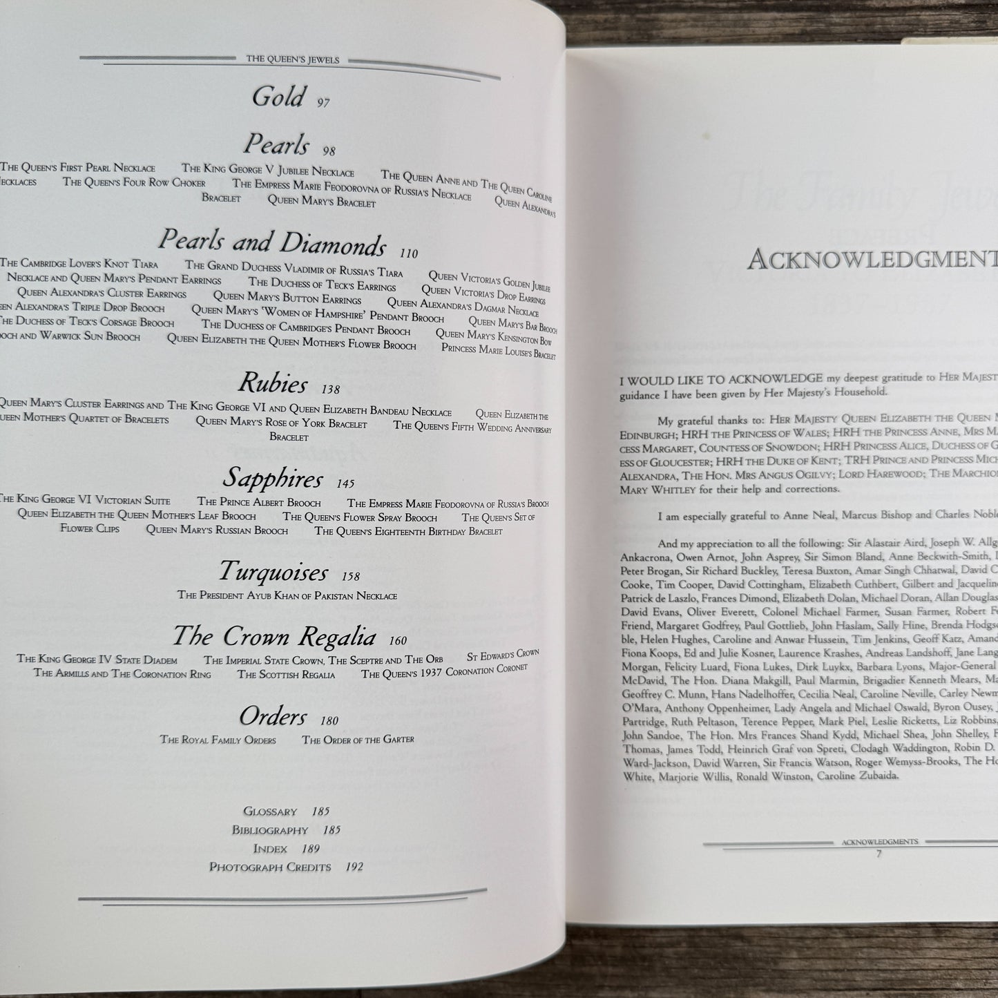 The Queen’s Jewels, Oversized 1987 Hardcover