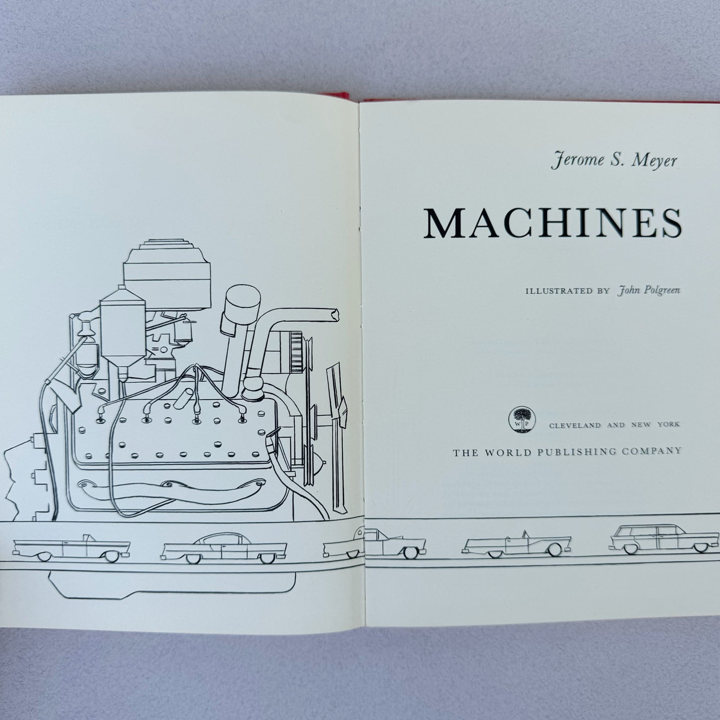 Machines, Illustrated Kids' Nonfiction Book, 1958