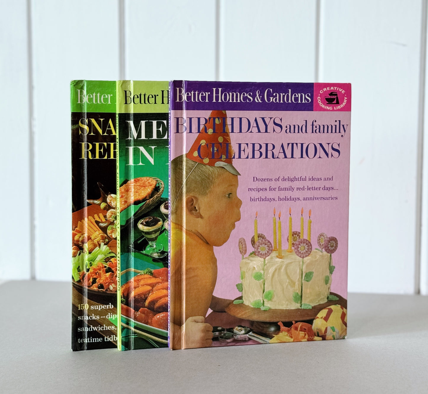 Better Homes and Gardens Creative Cooking Library Set is Slipcase, 1963