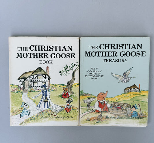 The Christian Mother Goose Treasury Part 1 and 2, 1980, Marjorie Ainsborough Decker