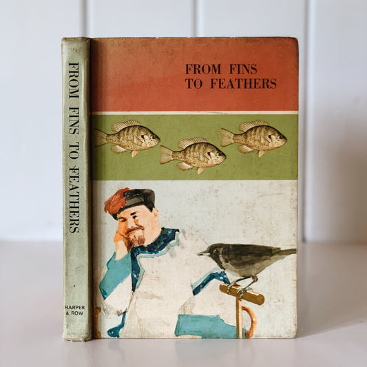 From Fins to Feathers, Mid Century 1966 Science and Reading School Book